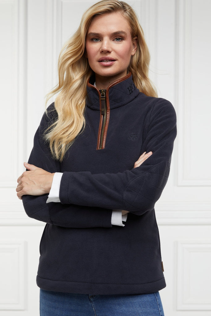 Holland Cooper Country Fleece Half Zip Sweater - Country Ways