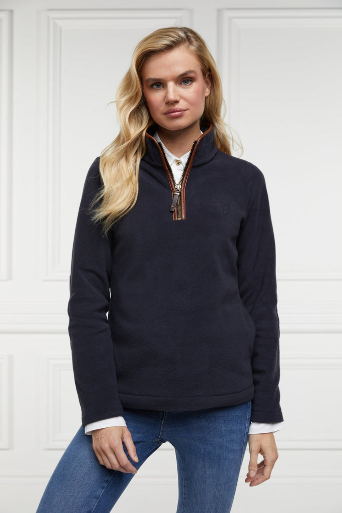 Holland Cooper Country Fleece Half Zip Sweater - Country Ways