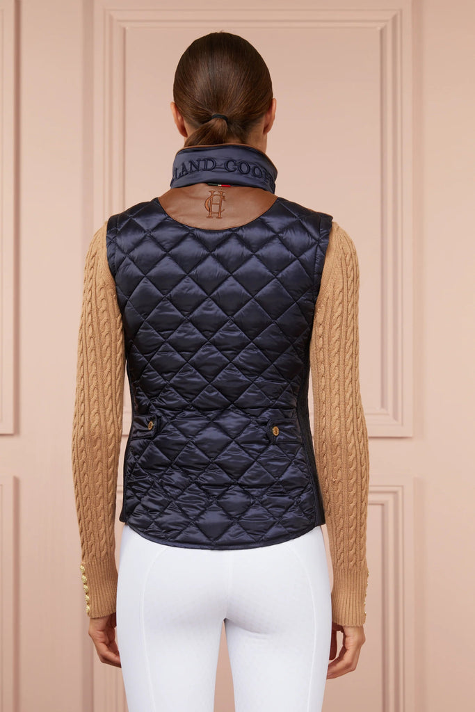 Holland Cooper Diamond Quilt Classic Gilet - Country Ways