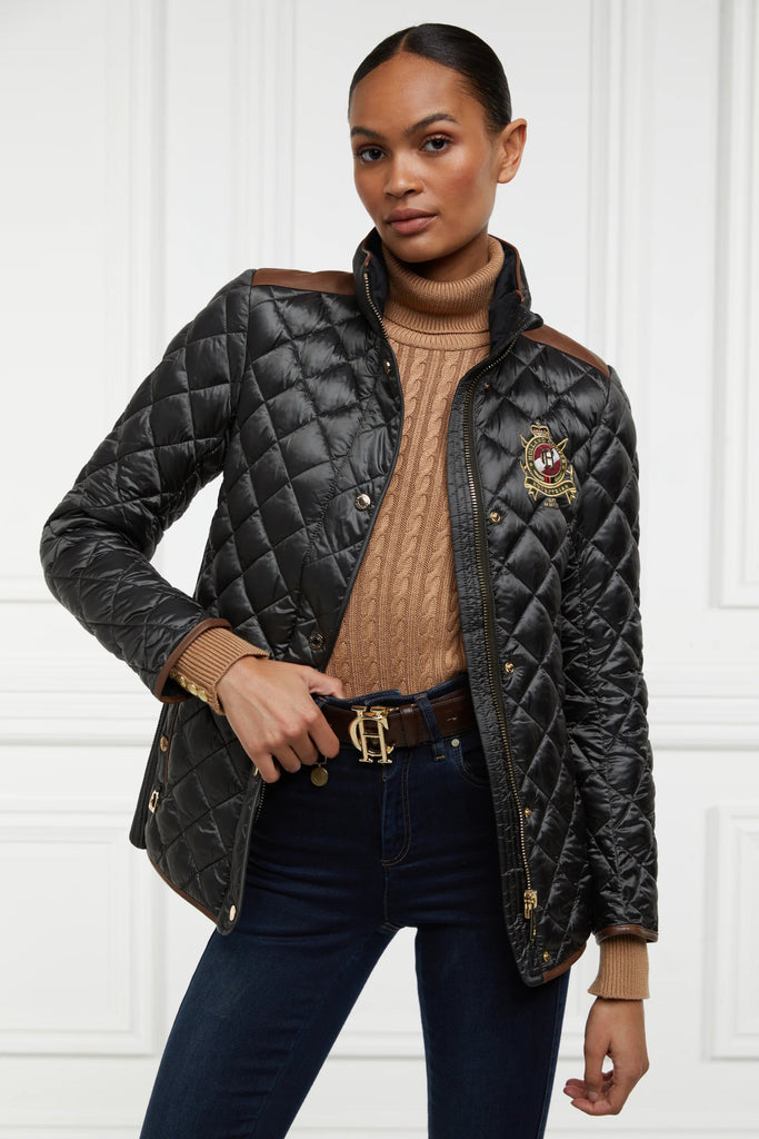 Holland Cooper Diamond Quilt Classic Jacket - Country Ways