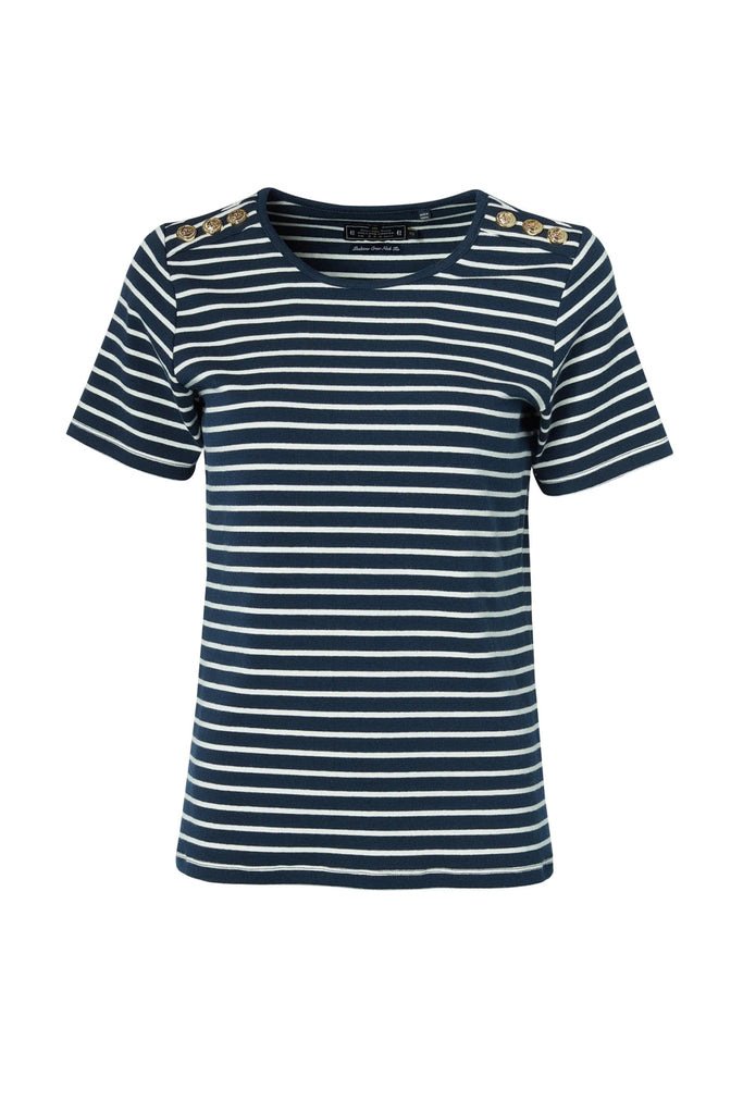 Holland Cooper Padstow Crew Neck Tee - Country Ways