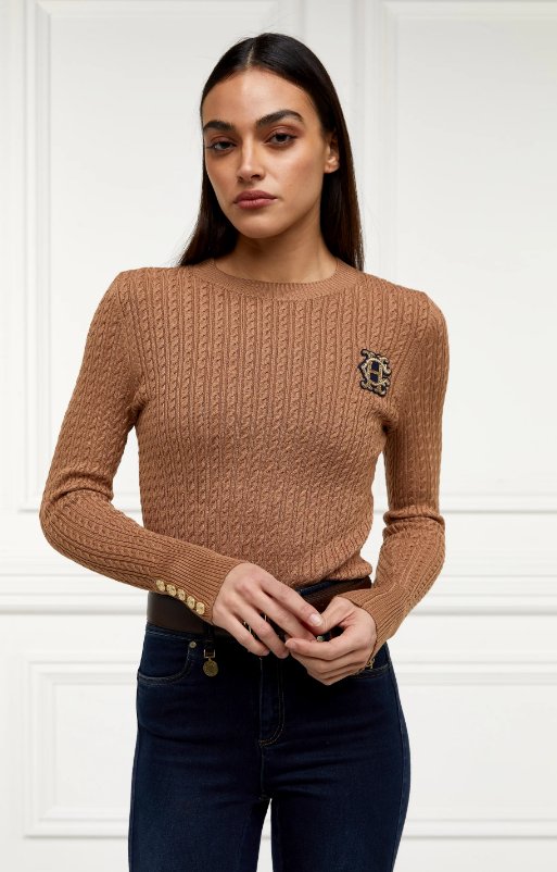 Holland Cooper Women's Princeton Crew Neck Knit Jumper - Country Ways