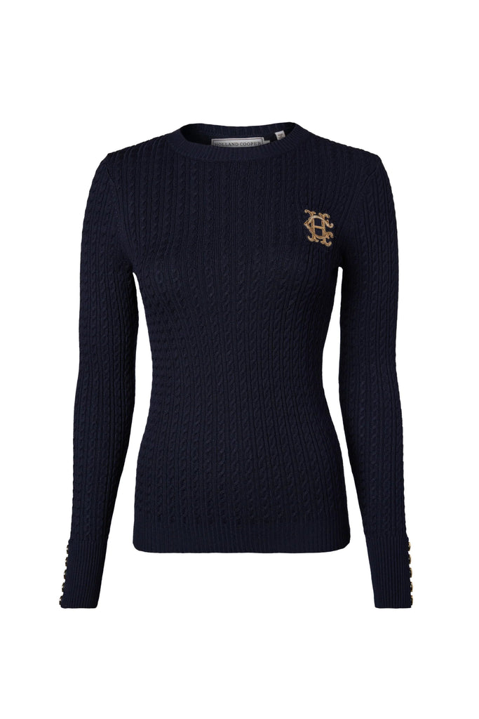 Holland Cooper Women's Princeton Crew Neck Knit Jumper - Country Ways