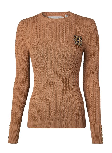 Holland Cooper Women's Princeton Crew Neck Knit Jumper - Country Ways