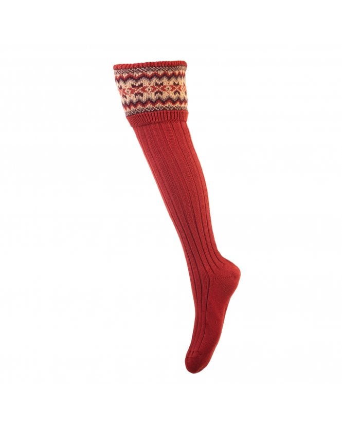 House of Cheviot Lady Fairisle Sock - Country Ways