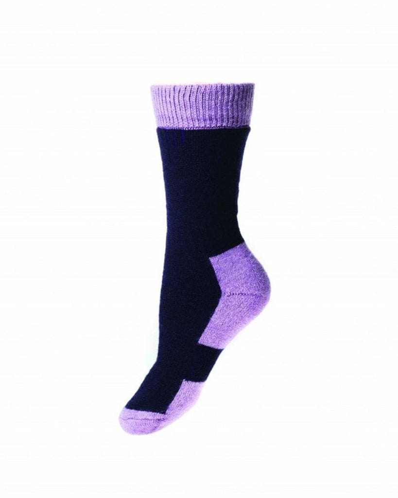 House Of Cheviot Lady Glen Merino/Wool Blend Socks - Country Ways