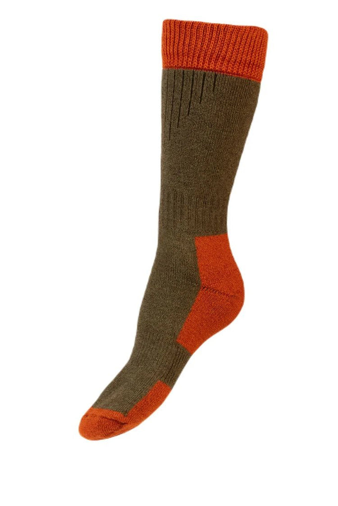 House Of Cheviot Lady Glen Merino/Wool Blend Socks - Country Ways