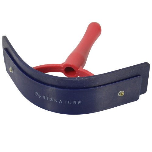 Hyshine Pro Groom Sweat Scraper Navy/Red - Country Ways