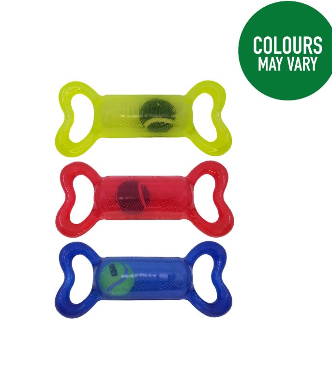 Kong Jumbler Tug Bone Assorted Colours - Country Ways