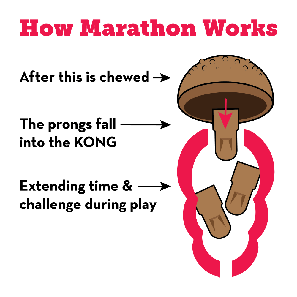 Kong Marathon treat Chicken Medium - Country Ways