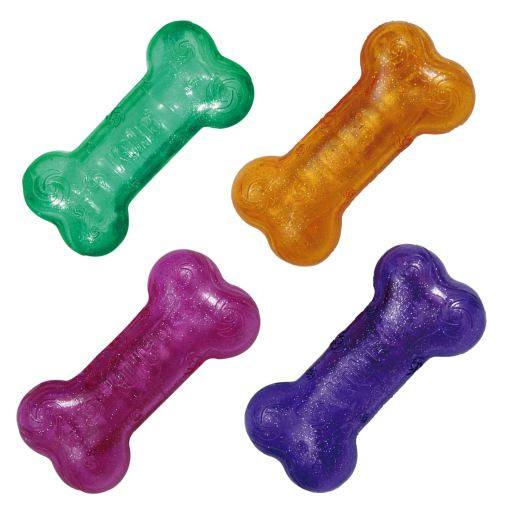 Kong Squeezz Crackle Bone Assorted Colours - Country Ways