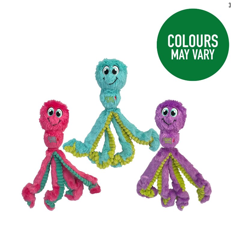 Kong Wubba Octopus Assorted Colours - Country Ways