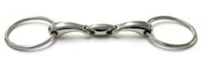 Korsteel "JP" Stainless Steel Oval Link Loose Ring Snaffle - Country Ways