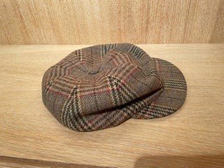 Lawrence & Foster Lindsay Cap - Houndstooth - Country Ways