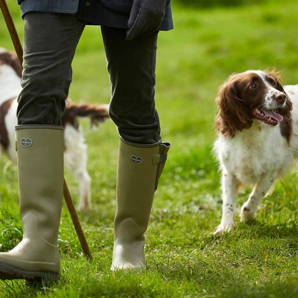 Le Chameau Men's Vierzonord PLUS 5mm Neoprene Lined Wellington Boots - Country Ways