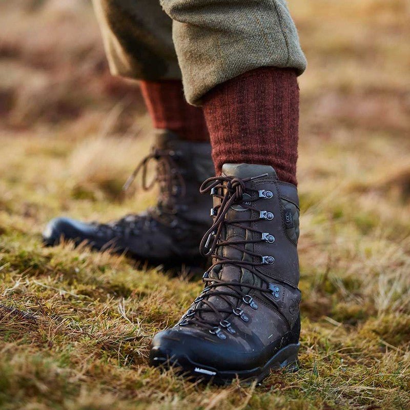 Le Chameau Tall Boot Socks Cherry - Country Ways