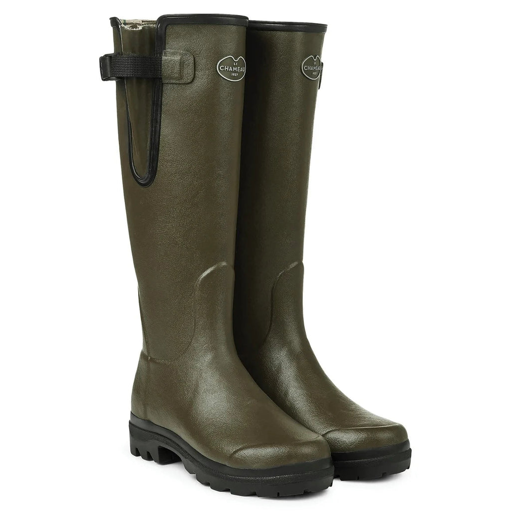 Le Chameau Women's Vierzon Jersey Lined Wellington Boots - Country Ways