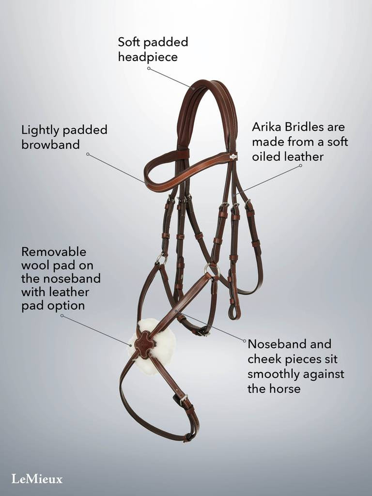 LeMieux Arika Grackle Bridle - Country Ways