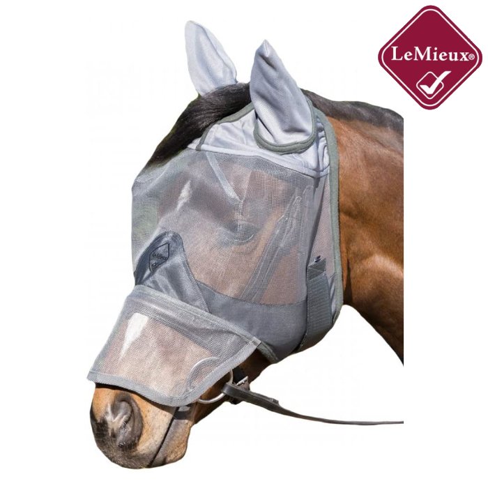 Lemieux Comfort Shield Standard Mask - Silver/Grey Wool Small - Country Ways