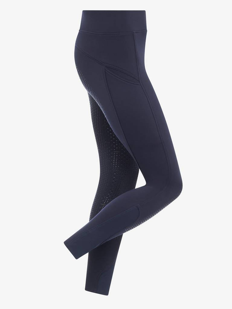 LeMieux Full Grip Brushed Pull On Riding Tights - Country Ways