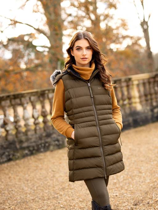 LeMieux Harper Longline Puffer Gilet AW24 - Country Ways