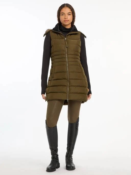 LeMieux Harper Longline Puffer Gilet AW24 - Country Ways