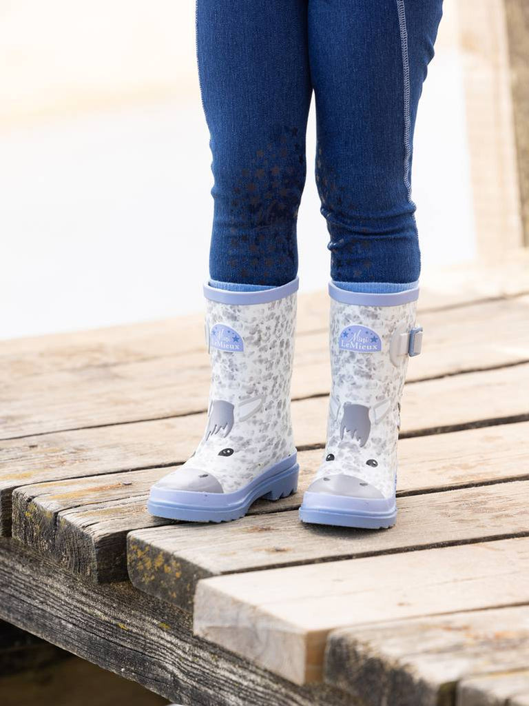 LeMieux Kids' Puddle Pals Welly Boot - Country Ways