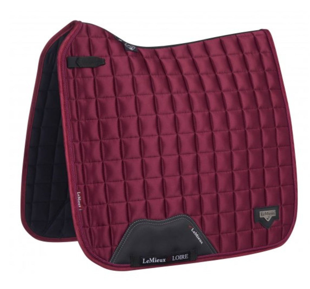 LeMieux Loire Satin Classic Dressage Square Saddle Pad - Country Ways