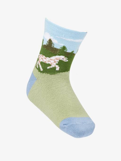 LeMieux Mini Character Socks 2 Pack - Country Ways