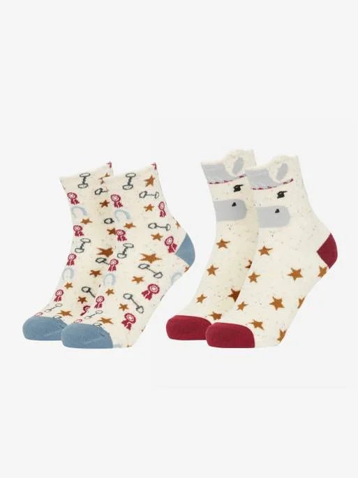 LeMieux Mini Character Socks 2 Pack AW24 - Country Ways