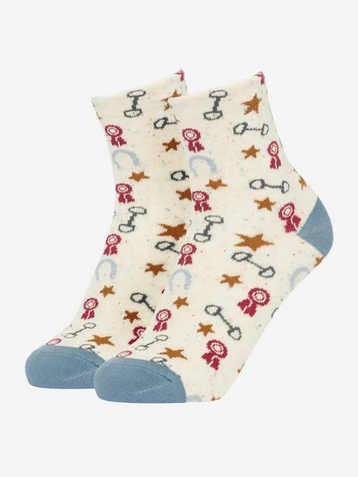 LeMieux Mini Character Socks 2 Pack AW24 - Country Ways