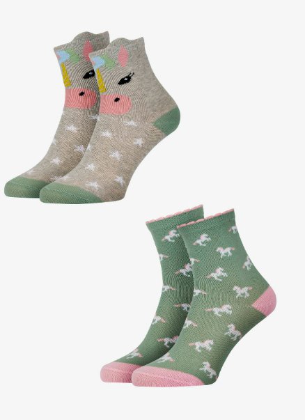 LeMieux Mini Character Socks (Pack of 2) - Country Ways