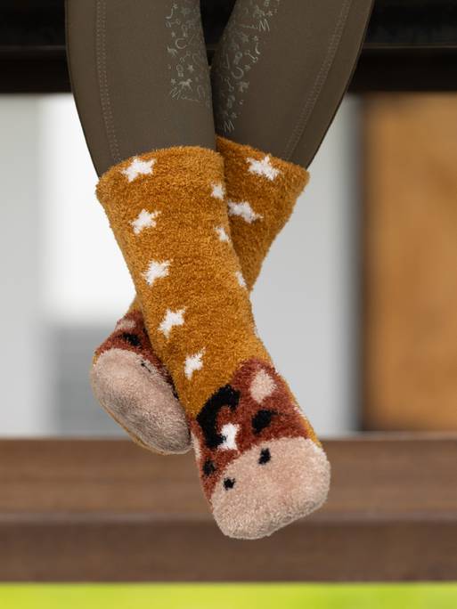 LeMieux Mini Fluffy Character Socks AW24 - Country Ways