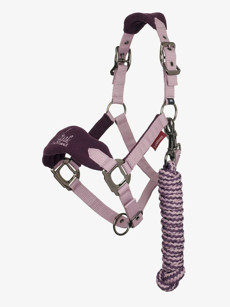 LeMieux Mini Vogue Fleece Headcollar and Rope - Country Ways