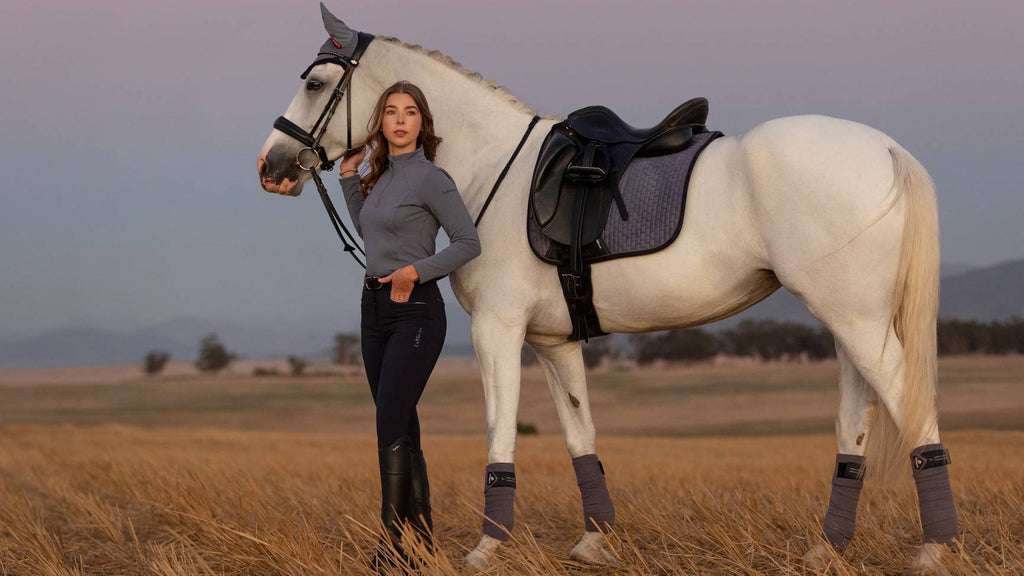 LeMieux Suede Dressage Square SS24 - Country Ways