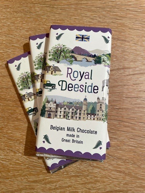 Love Your Nation Royal Deeside Chocolate Bar 85g - Country Ways