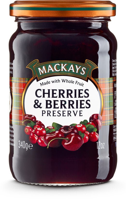 Mackay's Cherries & Berries Preserve - Country Ways