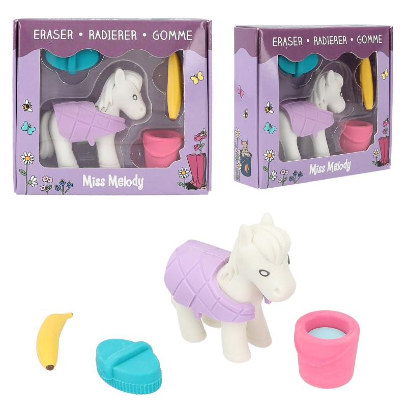 Miss Melody Eraser Set - Country Ways