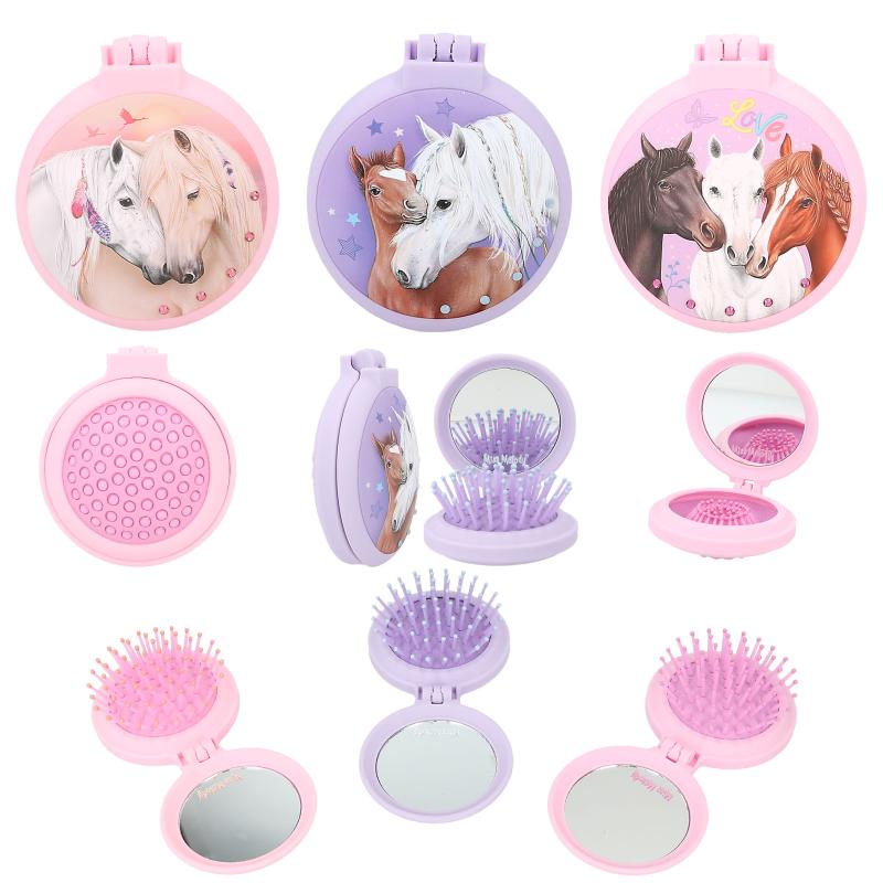 Miss Melody Folding Hairbrush - Country Ways