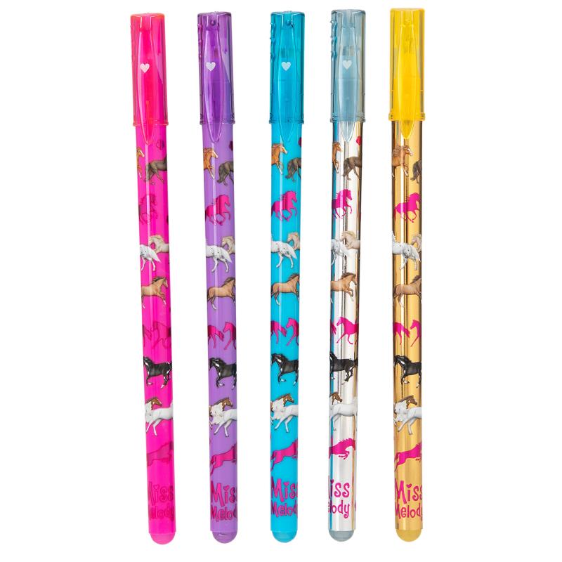 Miss Melody Glitter Gel Pen Set - Country Ways