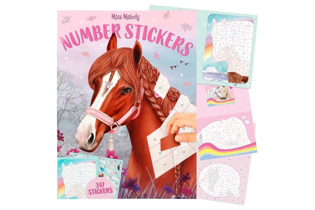 Miss Melody Number Sticker book - Country Ways