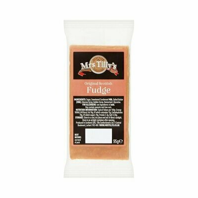 Mrs Tilly's Original Fudge Bar 90g - Country Ways