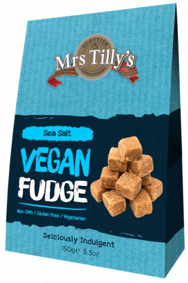 Mrs Tilly's Vegan Fudge Sea Salt 150g - Country Ways