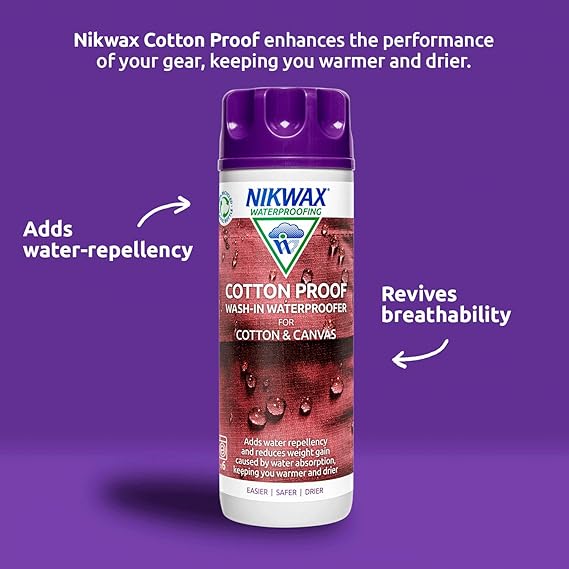 NikWax Waterproofing Cotton Proof - Country Ways