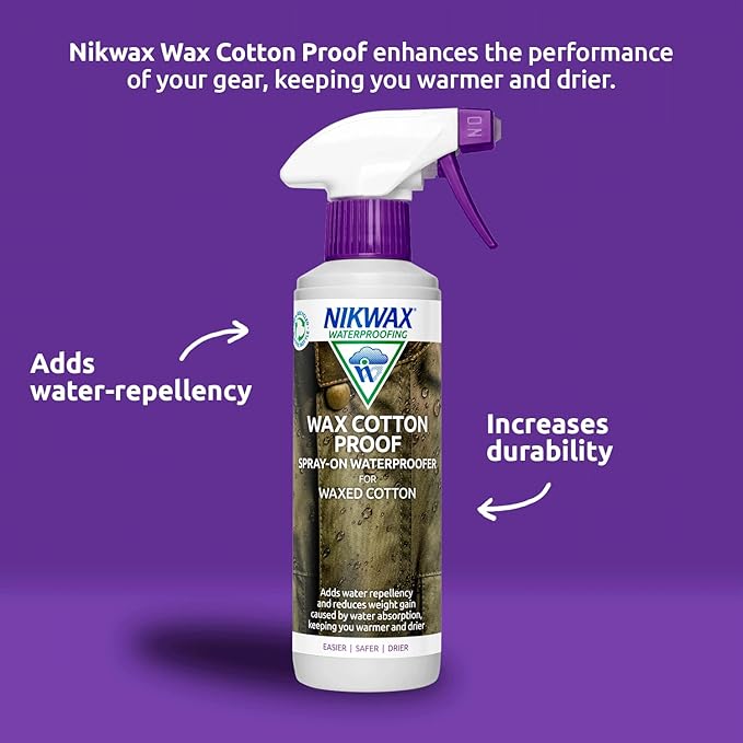 NikWax Waterproofing Wax Cotton Proof Spray - Country Ways