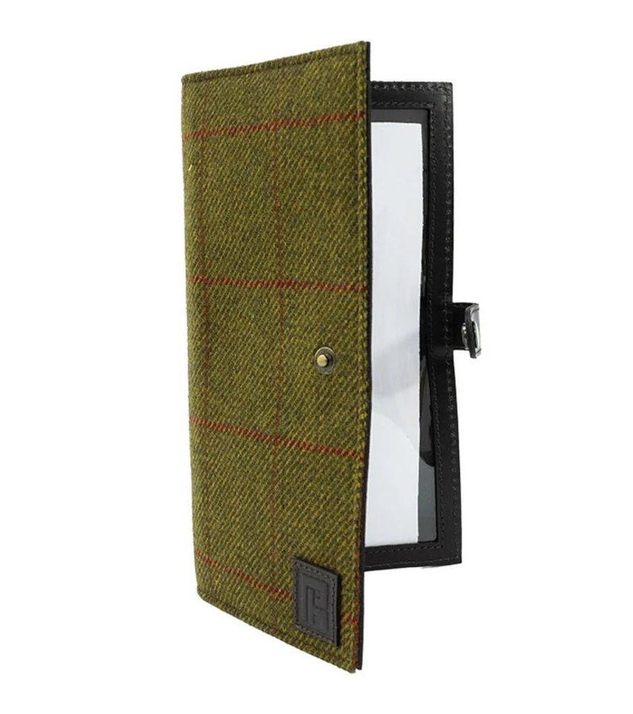 Parker Hale Double Certificate Wallet Hambledon Tweed - Country Ways