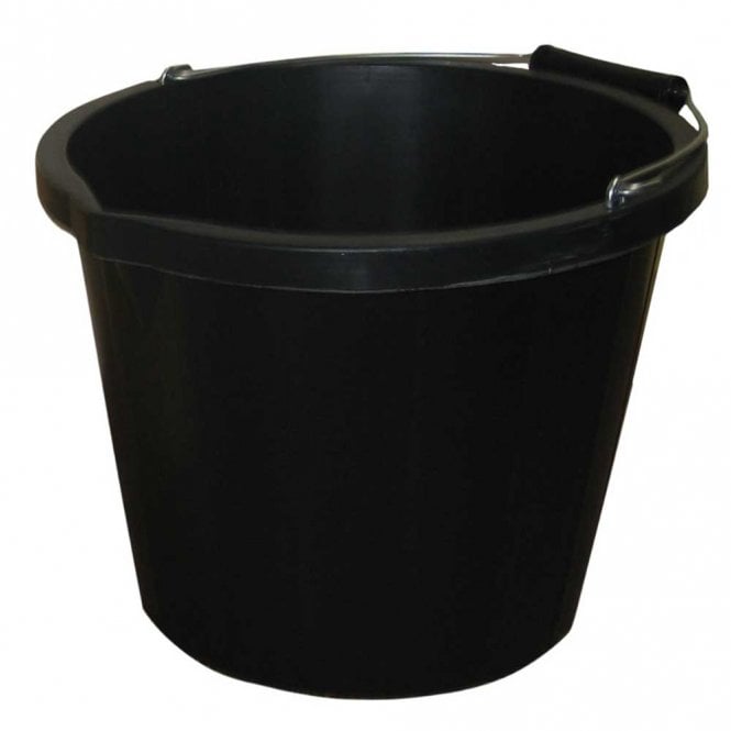 ProStable Water Bucket Black - 3 Gallon - Country Ways