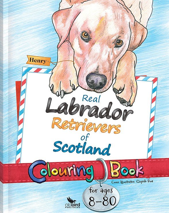 Real Labrador Retrievers of Scotland Colouring Book - Country Ways