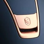 Samshield 2.0 Miss Shield Shadowmatt with Rose Gold Trim and Blason - Country Ways