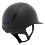 Samshield 2.0 Shadowmatt Dark Line 5 Crystals Trim Standard Helmet - Country Ways